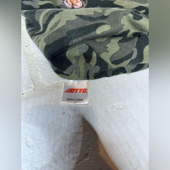 OTTO Green and Black Camouflage Hat Durable Accessories - Picture 3 of 4